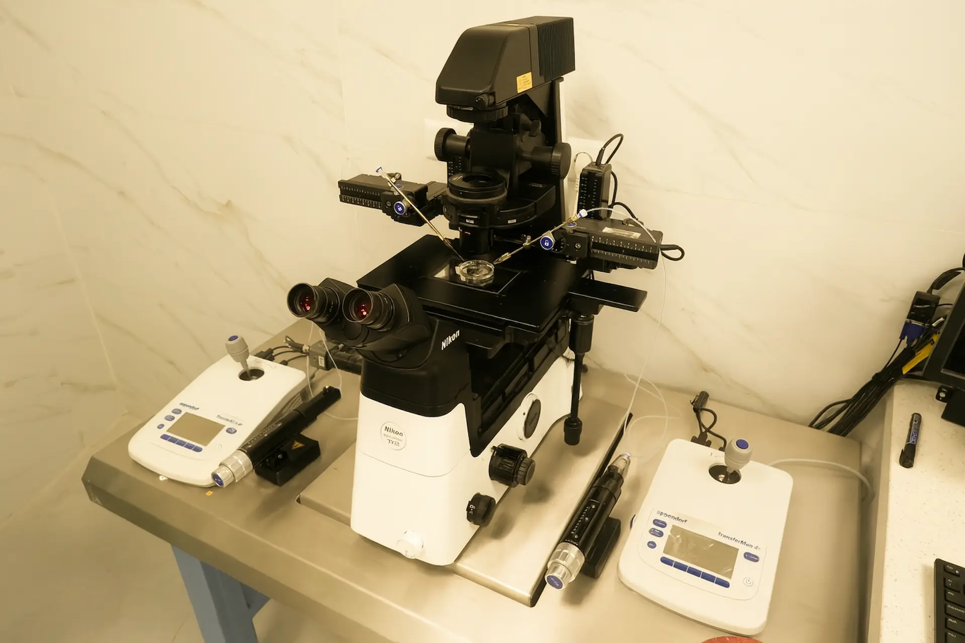 Microinjection device (ICSI machine)