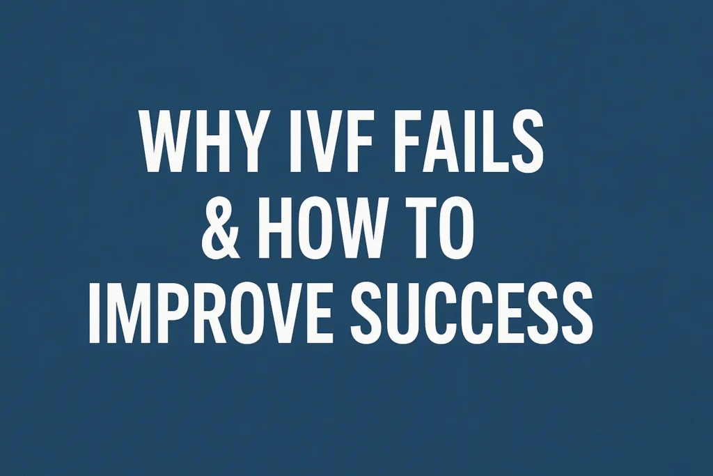 Why IVF Fails & How to Improve Success 2025 full guide